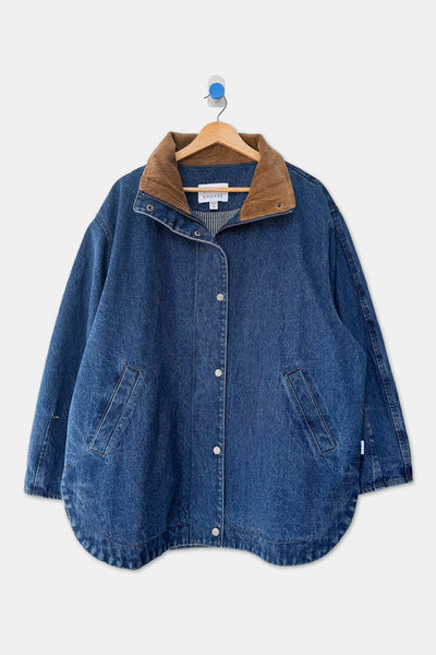 Blair Denim Jacket with Corduroy Collar