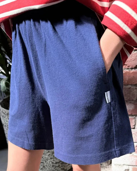 Flared Basketball Shorts - Midnight Navy