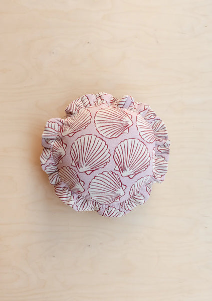 Cotton Cushion Cover - Pink Shell