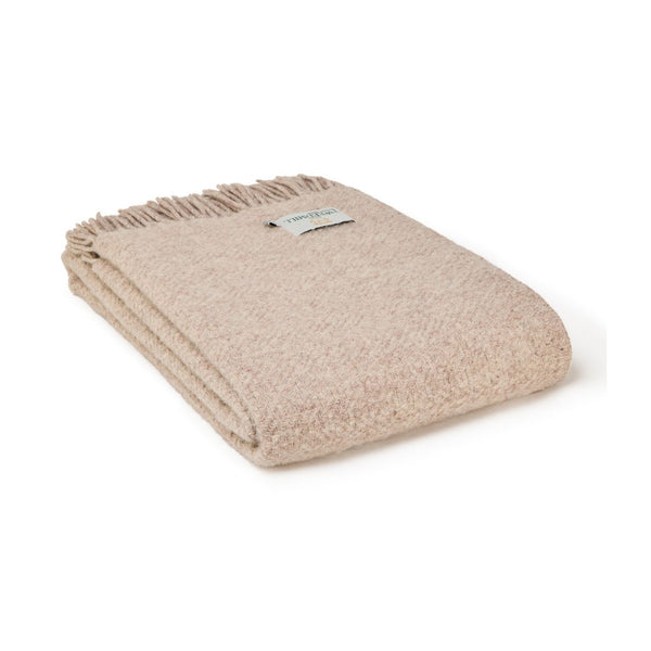 Moorland Wool Blanket - Hazel