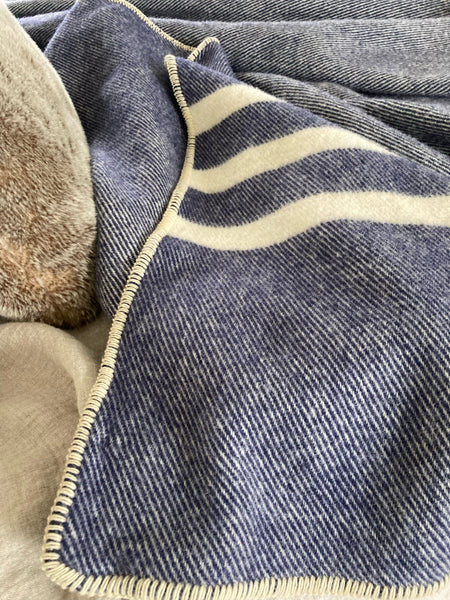 MacAusland's Throw Blanket - Navy