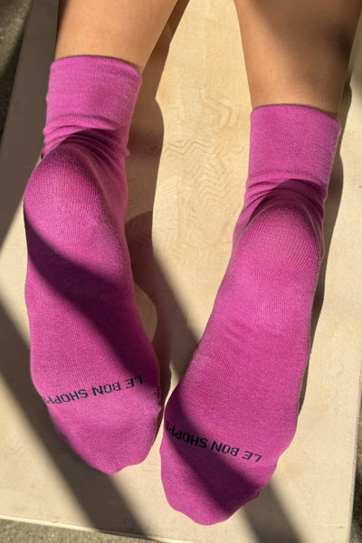 Sneaker Socks - Azalea
