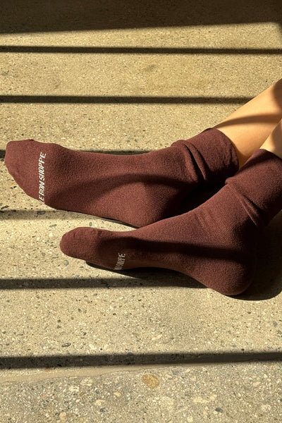 Breezy Socks - Dark Cacoa