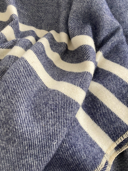 MacAusland's Throw Blanket - Navy