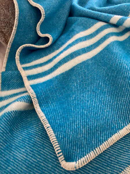 MacAusland's Lap Blanket - Ocean Blue