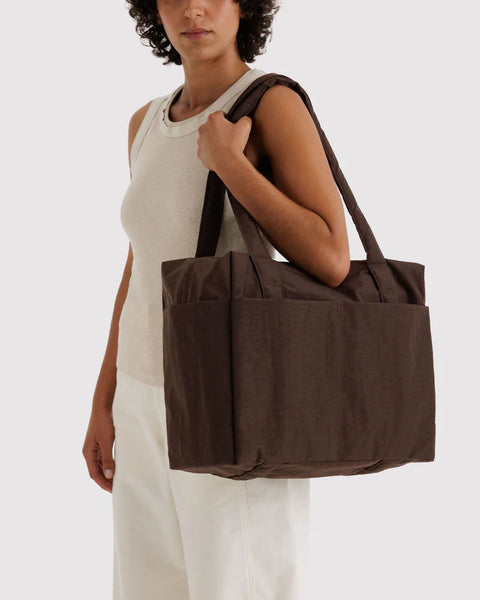 Small Cloud Carry-On in Coffee
