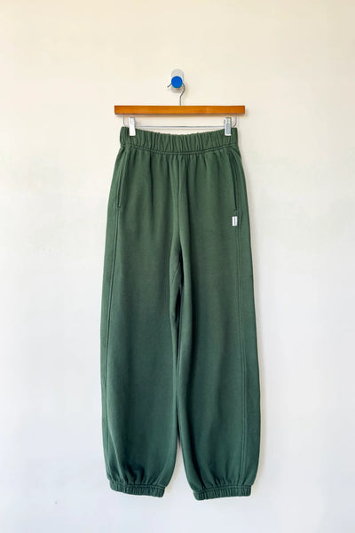 French Terry Balloon Pants - Cedar
