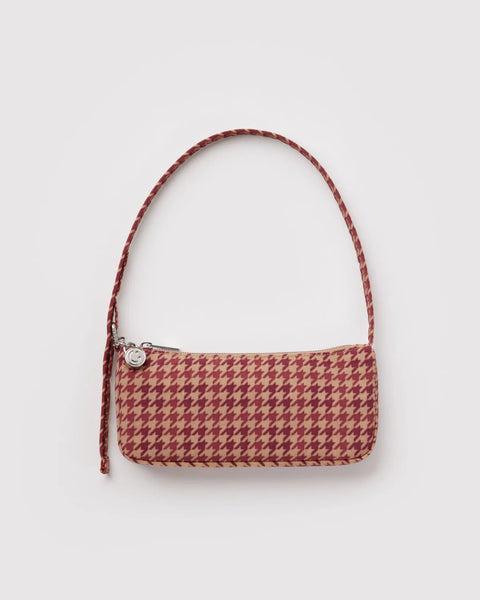 Nylon Pochette - Houndstooth