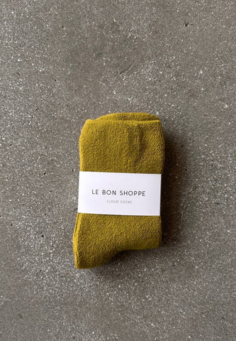 Cloud Socks - Olive