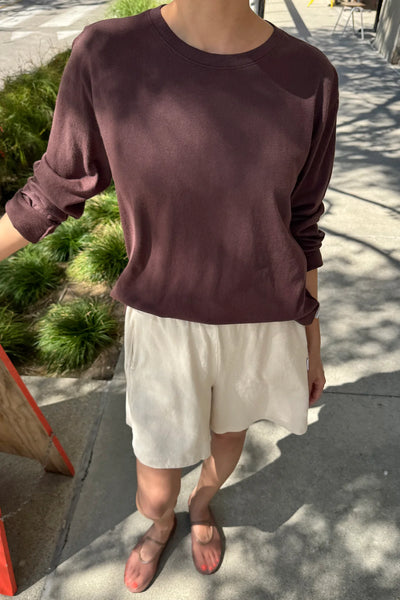 Foundation Long Sleeve Tee - Dark Cacoa
