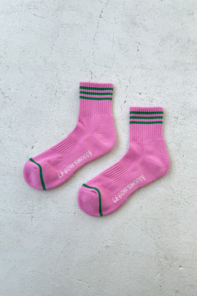 Girlfriend SOCKS - Rose Pink