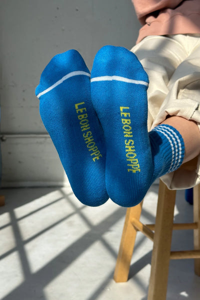 Girlfriend SOCKS - Royal Blue