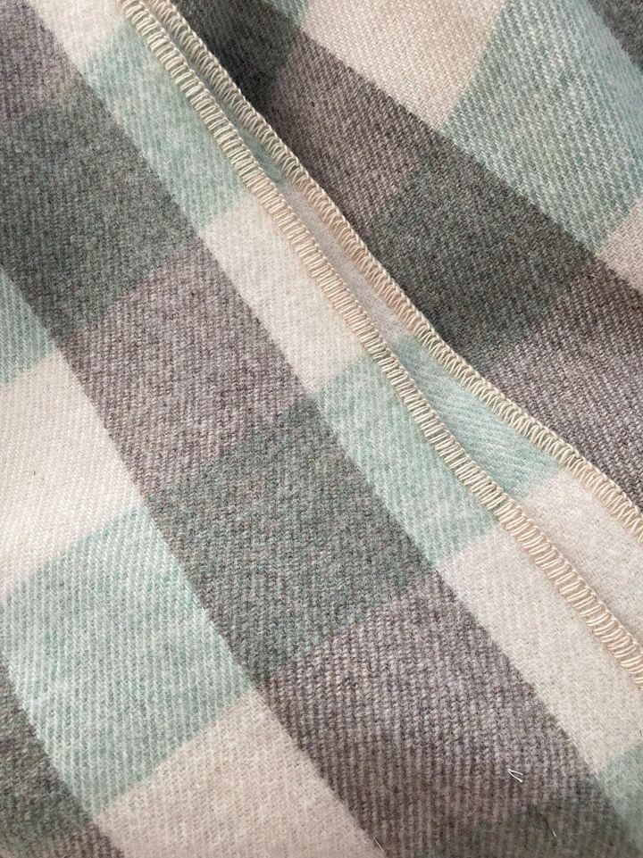 MacAusland's Throw Blanket - Green and Cream