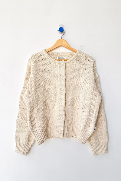 Mason Cotton Cardigan - Naturel