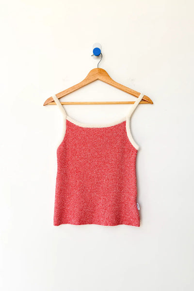 LILY SWEATER CAMI - RED STRIPE