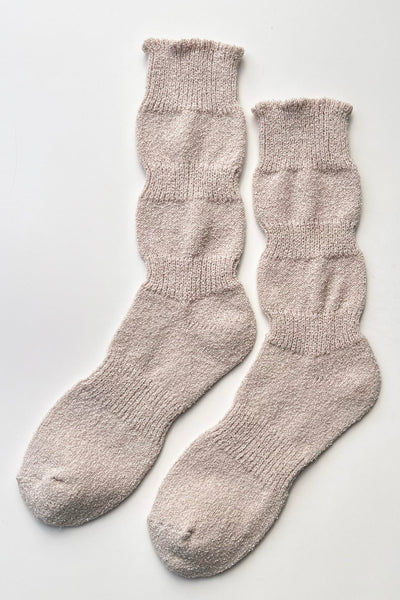 Airy Puffin Socks - Wholewheat