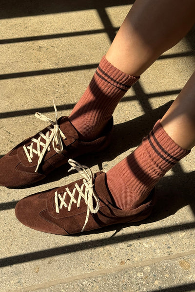 Boyfriend Socks - Clay