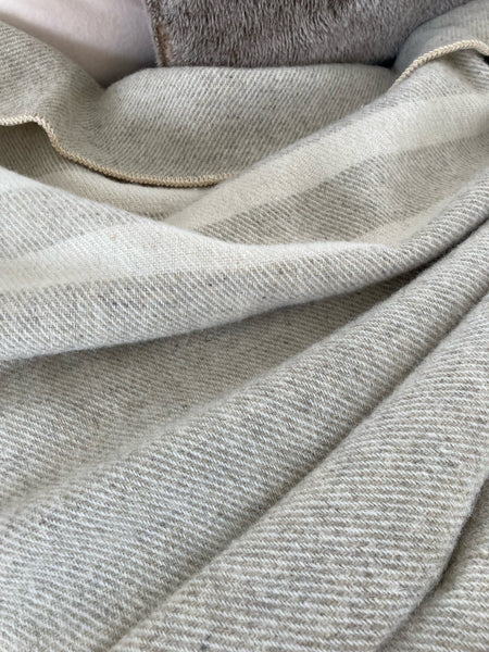 MacAusland’s Natural Tweed Double Blanket
