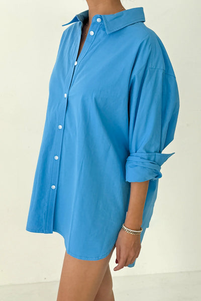 Lightweight Owen Shirt - Lake Blue