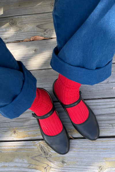 Her Socks - Red