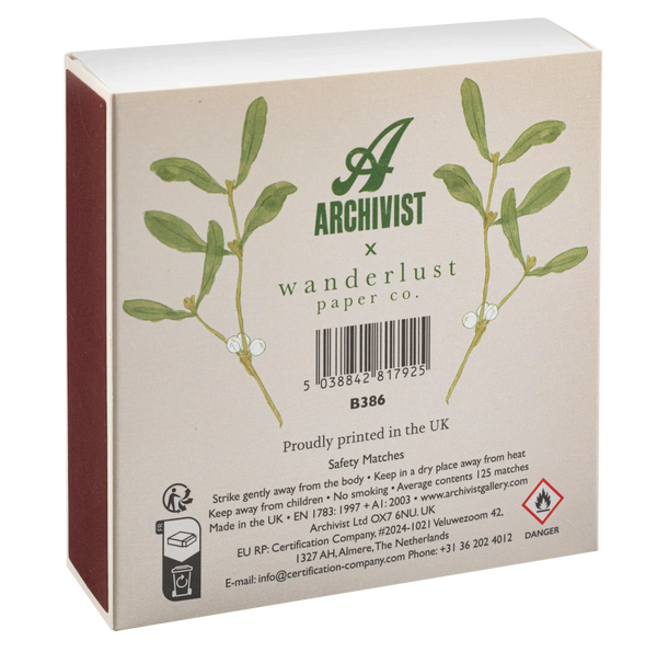 Mistletoe | Square Safety Matches