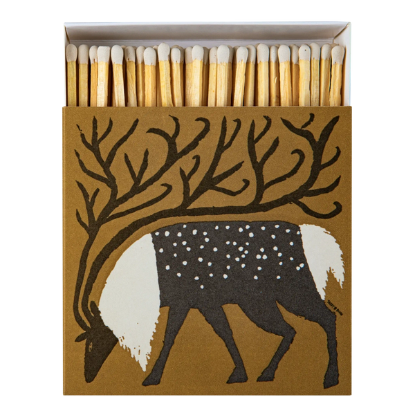 Reindeer | Square Safety Matches