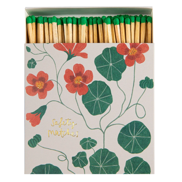 Nasturtium | Square Safety Matches