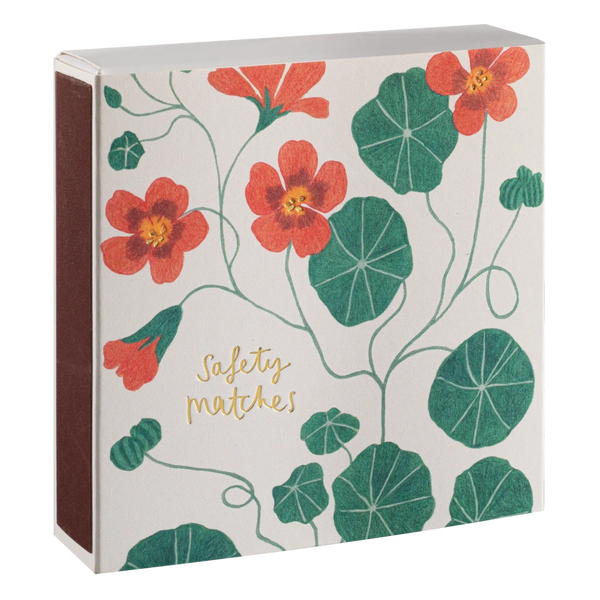 Nasturtium | Square Safety Matches