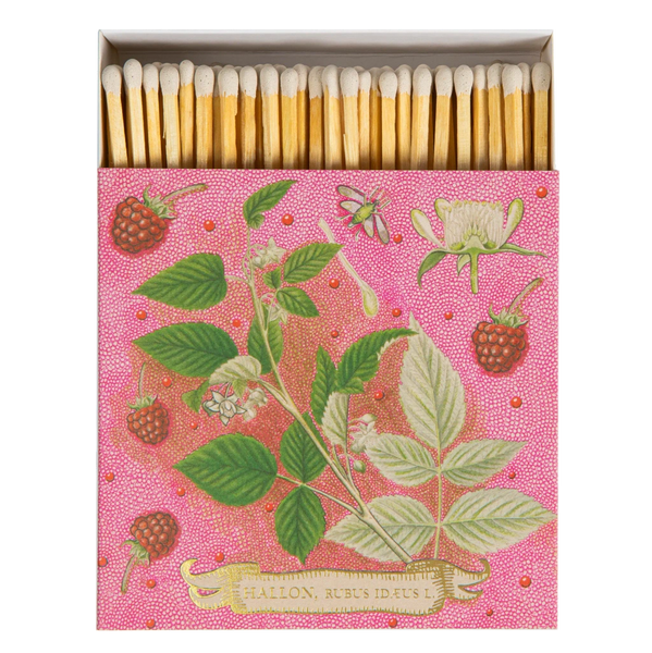 Rose Framboise | Square Safety Matches