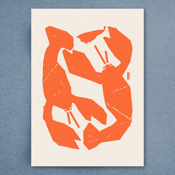 Lobster Love | Tea Towel