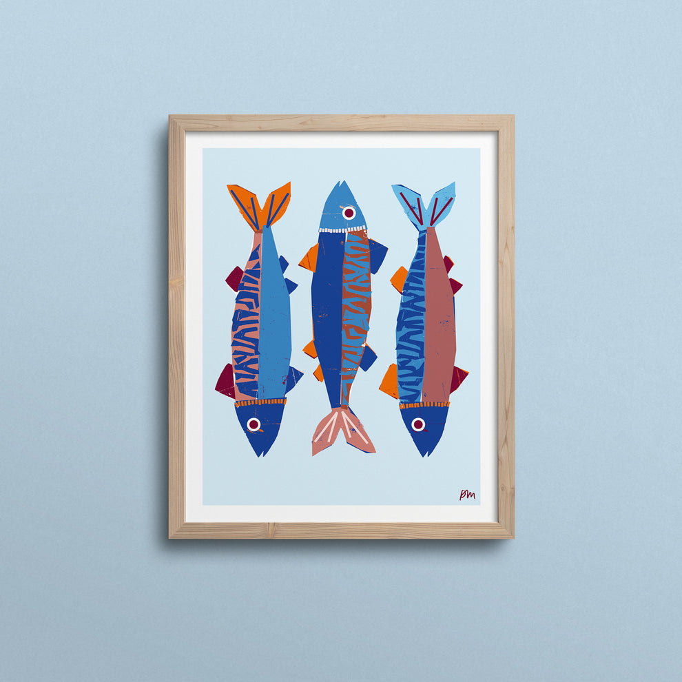 Mackerel – 8 x 10 Print