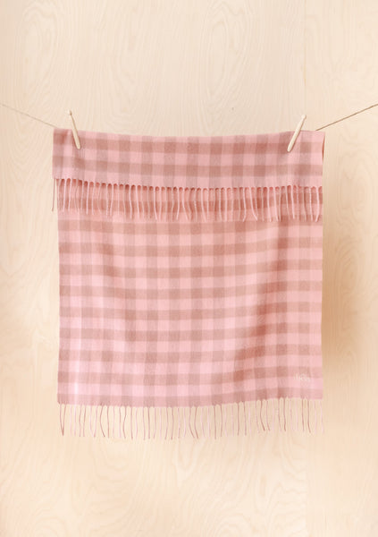 Baby Blanket - Pink Gingham