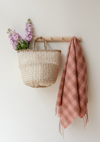 Baby Blanket - Pink Gingham