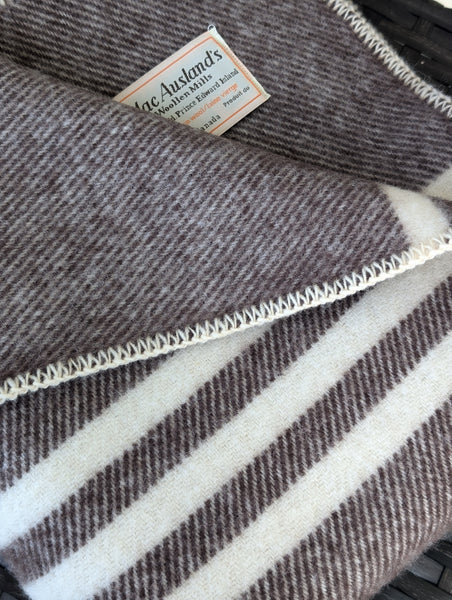 MacAusland's Lap Blanket - Brown Tweed