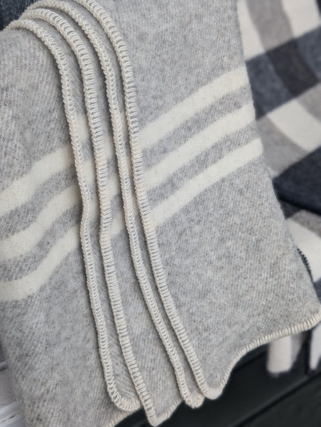 MacAusland's Lap Blanket - Light Grey