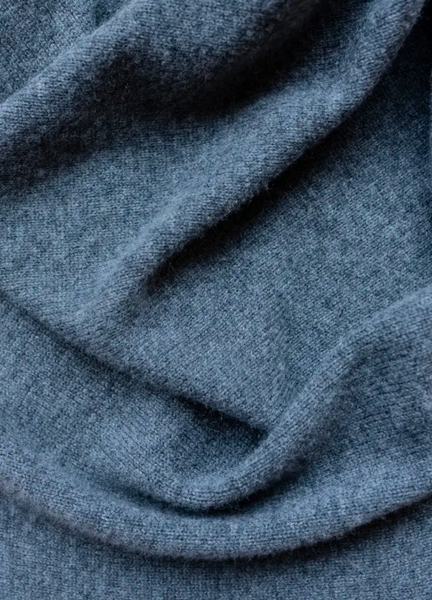 Large Merino Triangle Scarf - Charcoal Grey