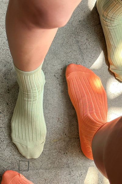 Her Socks - Mercerized Combed Cotton Rib