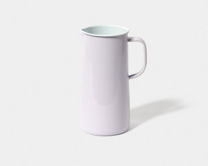 Enamelware 3 Pint Pitcher Lilac