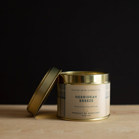 Hebridean Breeze Tin Candle