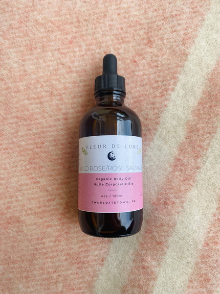 Organic WILD ROSE OIL | For the Body, Nervous System & Emotional Heart