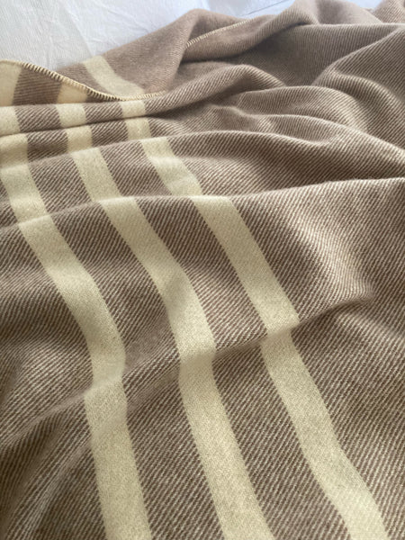 MacAusland’s Taupe Double Blanket