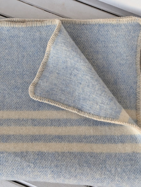 MacAusland's Lap Blanket - Sky Blue Tweed