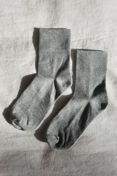 Sneaker Socks - Heather Grey