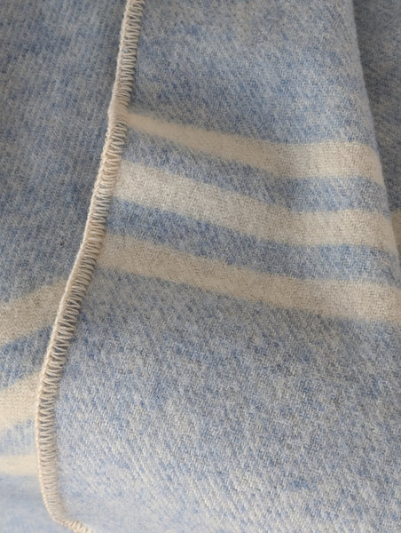 MacAusland's Lap Blanket - Sky Blue Tweed