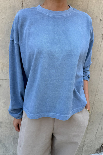 Naturelle Tee - Cornflower Blue