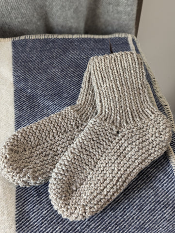 croft Socks - Oatmeal - size L
