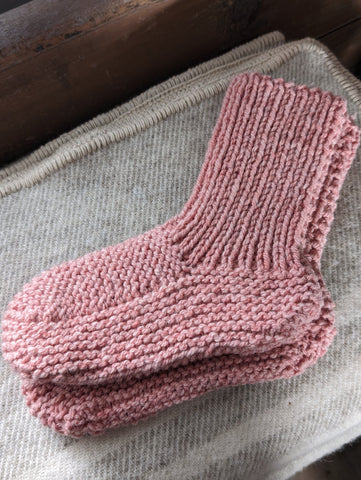croft Socks - Peony Pink - size S