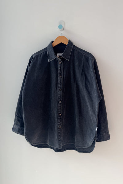 Theo Jacket - Black Denim
