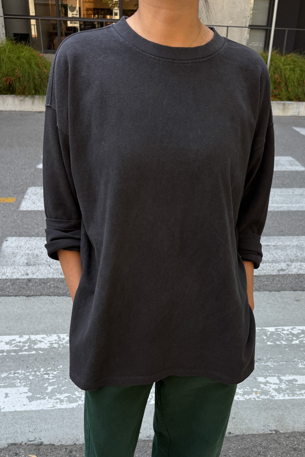 Sunday Tunic - Almost Black