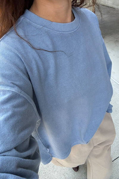 Naturelle Tee - Cornflower Blue